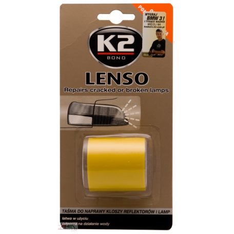 K2 LENSO - Lámpabura javító szalag - sárga