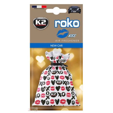 K2 ROKO KISS 25g - új autó illatosító